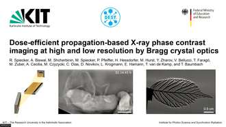 XRM2024 - Wed05A - "Dose-efficient propagation-based X-ray phase contrast imaging at high and low resolution by Bragg crystal optics"