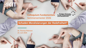 Schaden Moralisierungen der Redefreiheit? (Dr. Thomas Petersen)