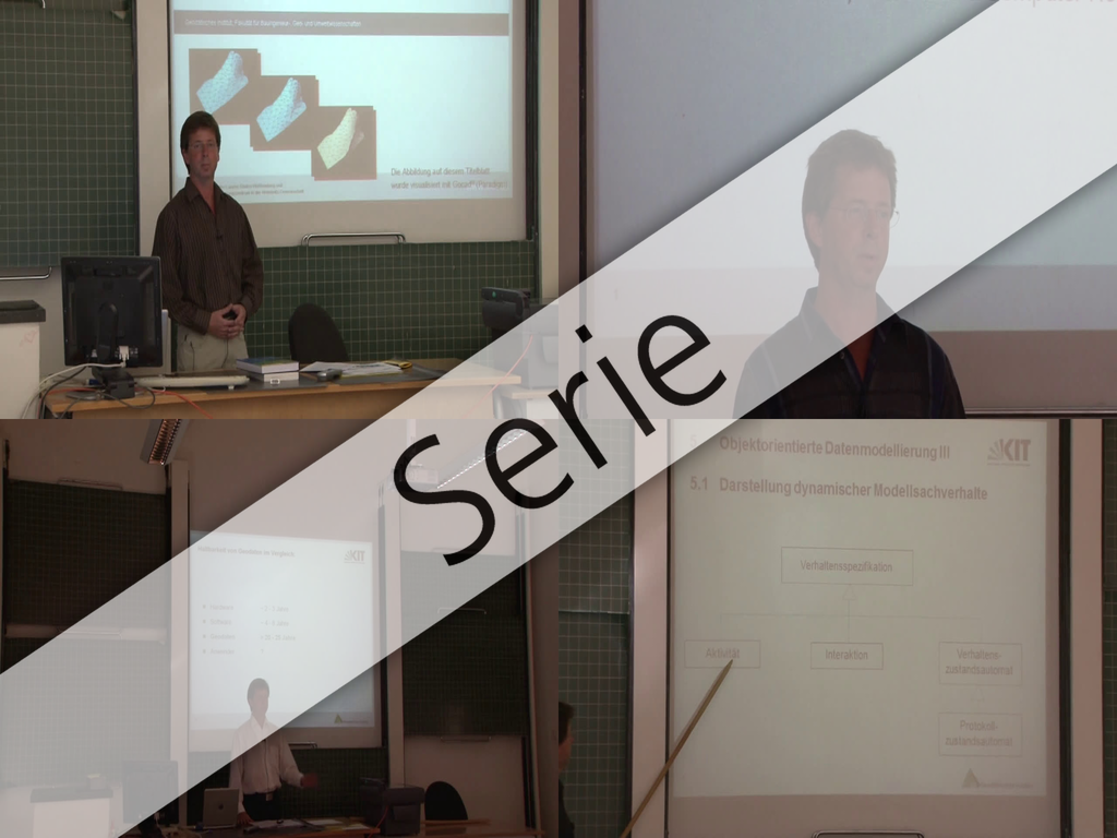 Geoinformatik I, SS 2011, Vorlesungen