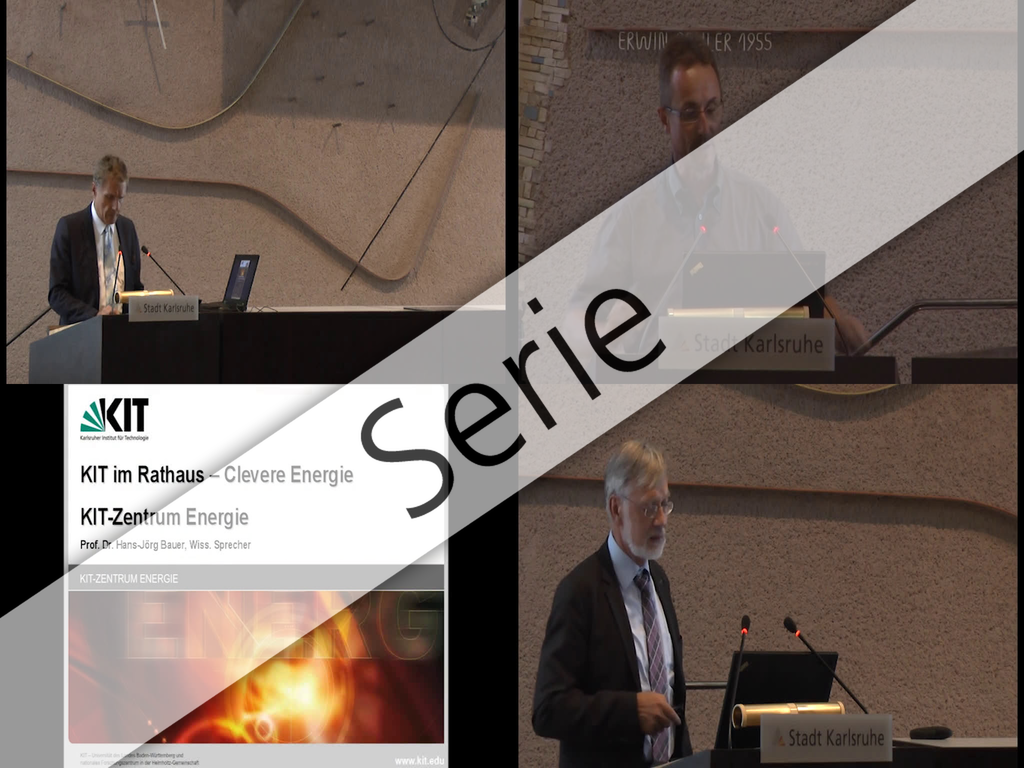 KIT im Rathaus 2014: Clevere Energie - Die Energiewende daheim