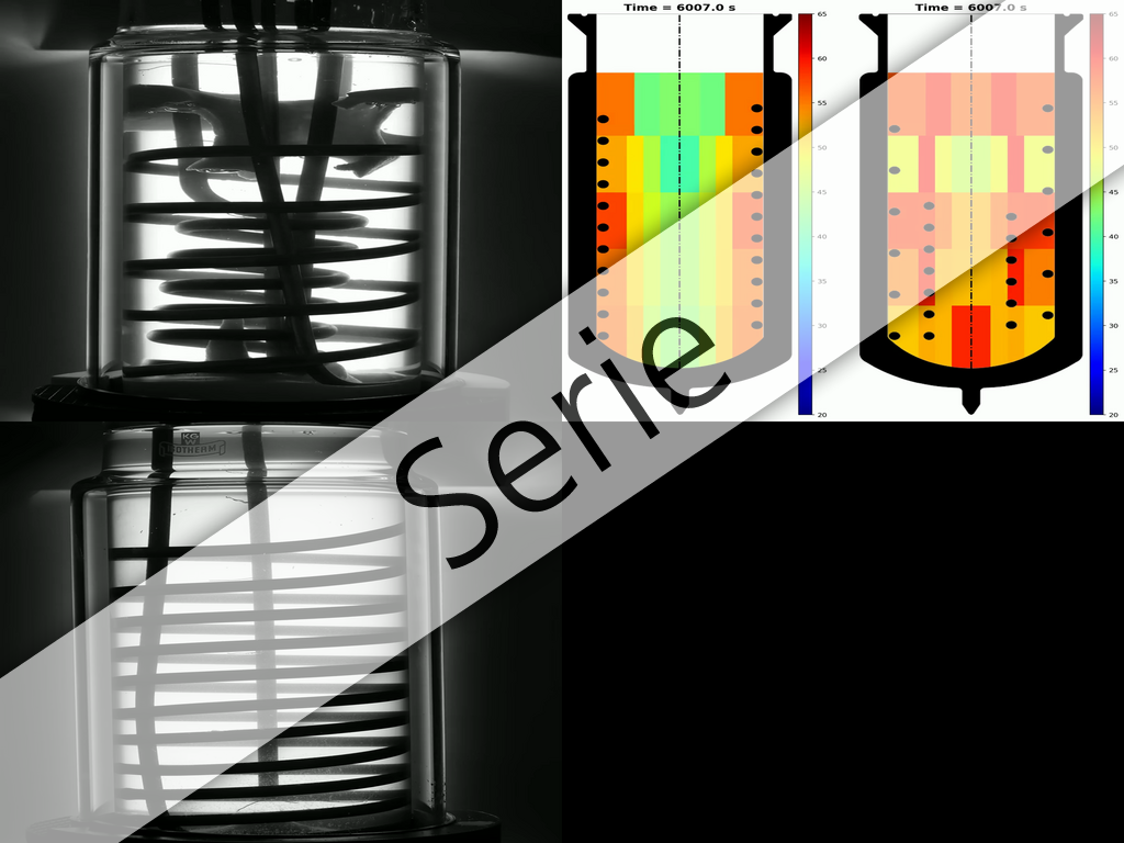 Investigation on the melting front of phase change materials in latent heat storage systems